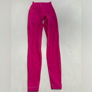 Pink Lulu lemon align leggings